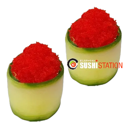 Masago komkommer gunkan 2 Stuks Sushi Nieuwegein